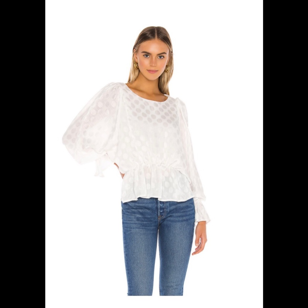 BB Dakota/Revolve Dot A Dream Blouse